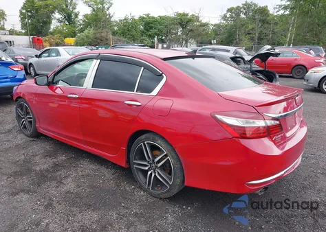 2017 Honda Accord Sport from USA, damaged, VIN 1HGCR2F54HA021894